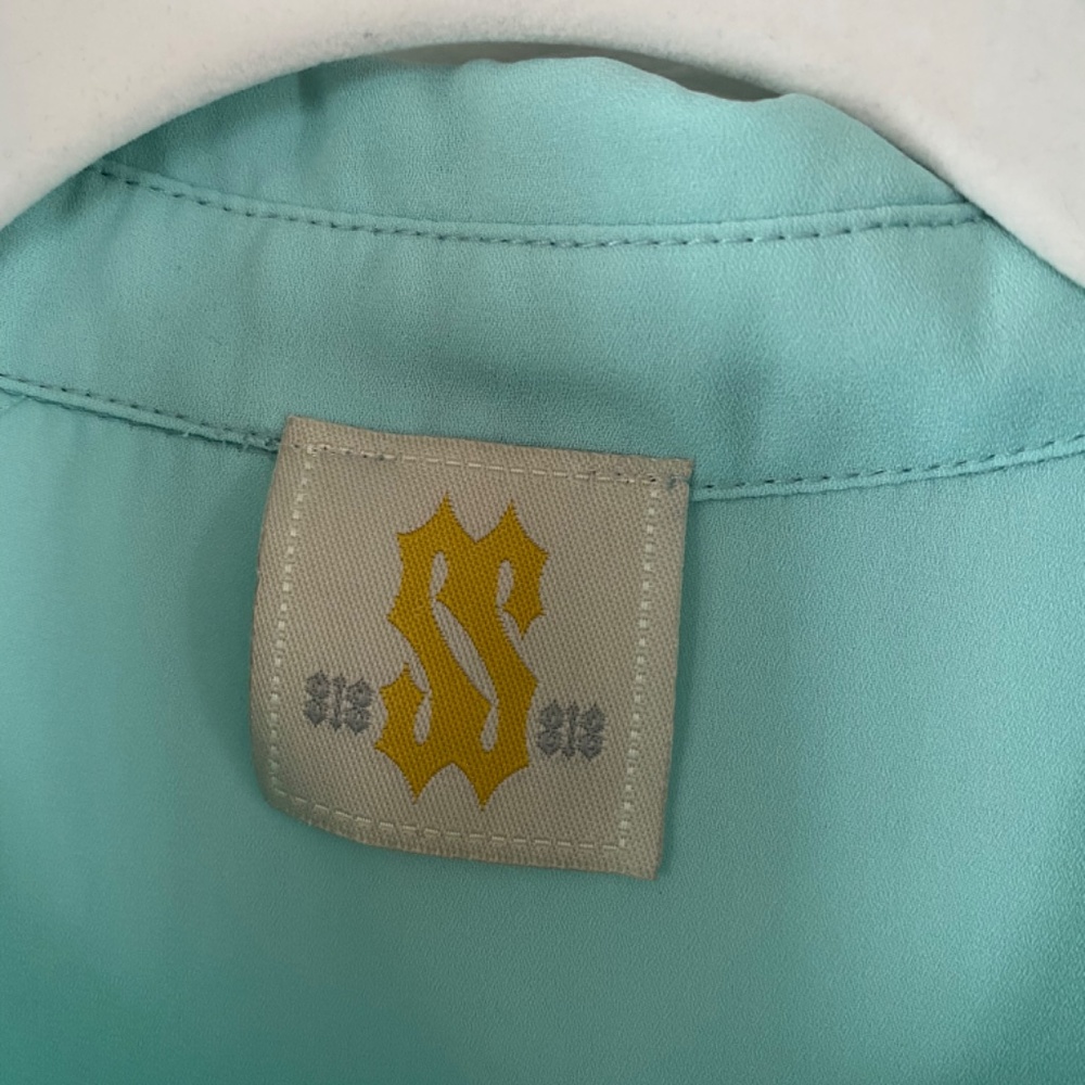 Mint blouse size M - Picture 2 of 9